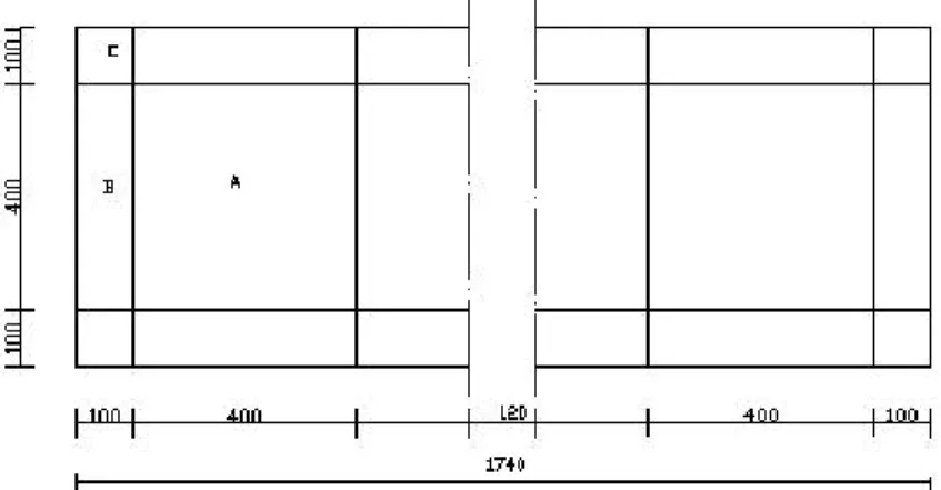 Gambar 6.12. Denah Plat Lantai 