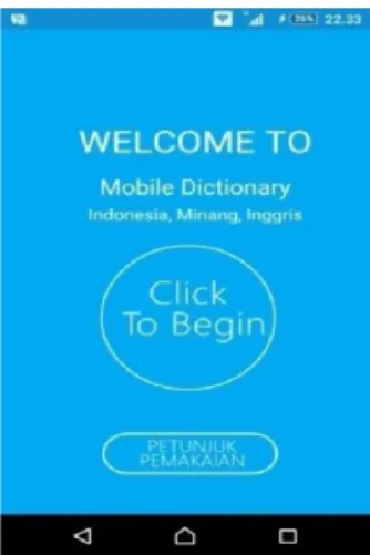 Gambar 15. Form Input Kata  c.  Halaman hasil terjemahan 