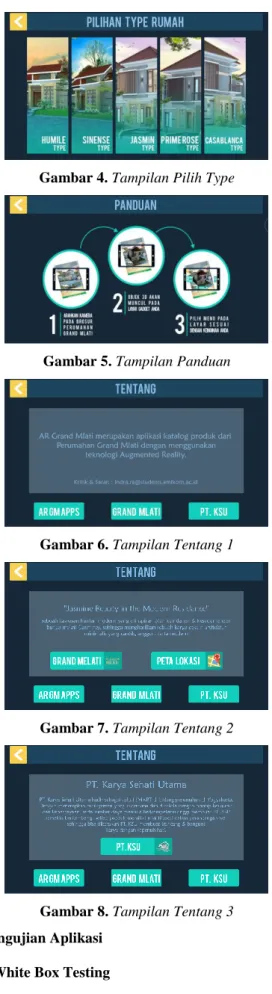 Gambar 4. Tampilan Pilih Type 