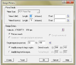 Gambar 1. Menu Bar Primer Design 
