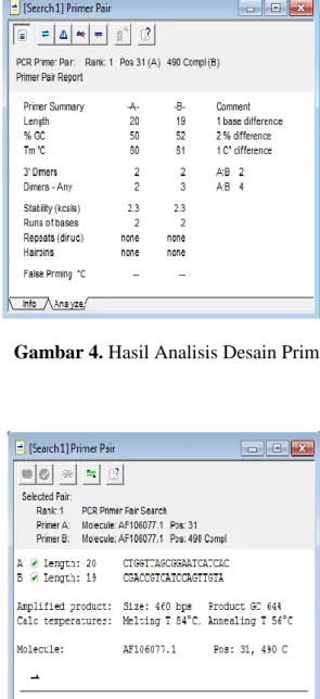 Gambar 5. Info Primer 