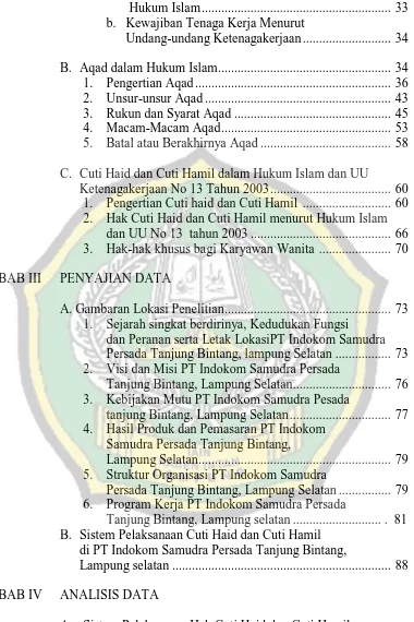 Gambaran Lokasi Penelitian ...................................................  73 1. Sejarah singkat berdirinya, Kedudukan Fungsi  dan Peranan serta Letak LokasiPT Indokom Samudra  