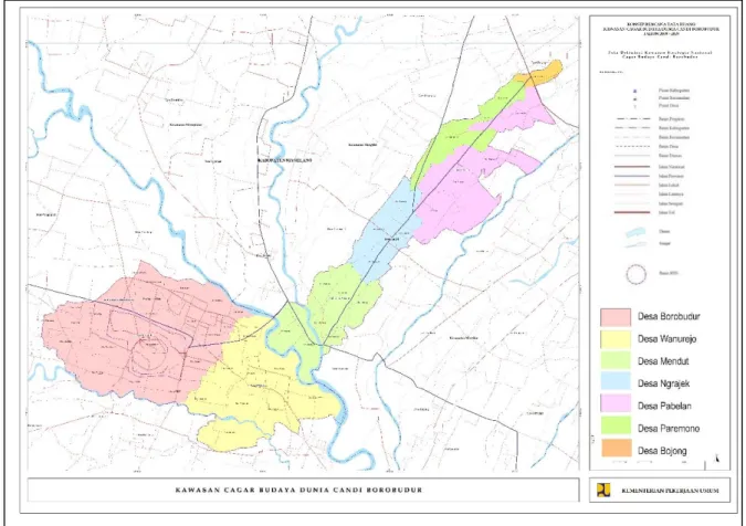 Gambar I.1 Peta Kawasan Strategis Nasional Borobudur