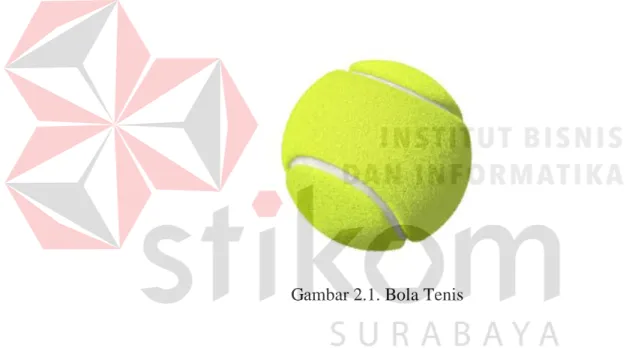 Gambar 2.1. Bola Tenis 