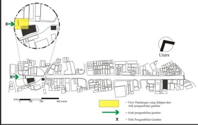 Gambar 7. Analisis single directional view pada landmark segmen 3 KH Mas Mansyur   