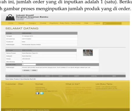 Gambar 7 Keranjang Belanja . 