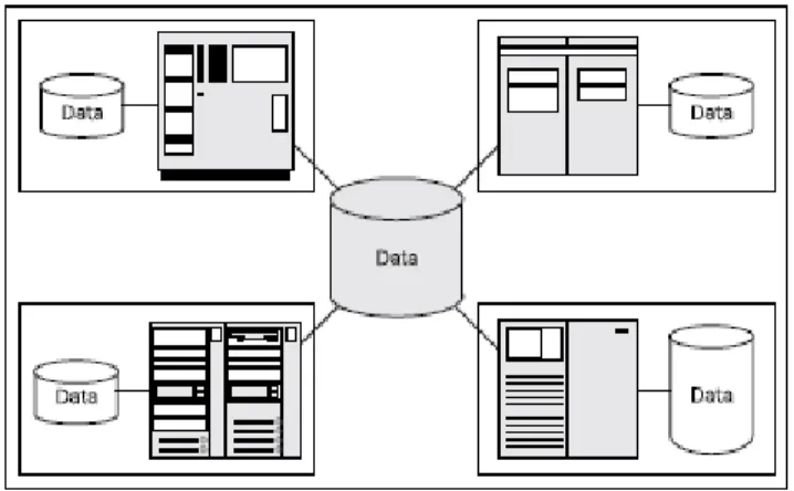 Gambar 2.1 Integrasi Level Data  Juric et al. (2007:25) 