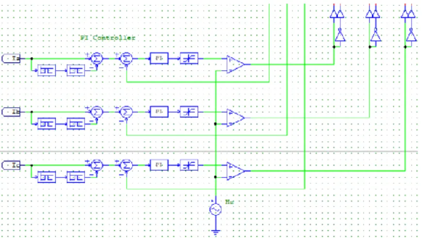 Gambar 4. Rangkaian PI controller 