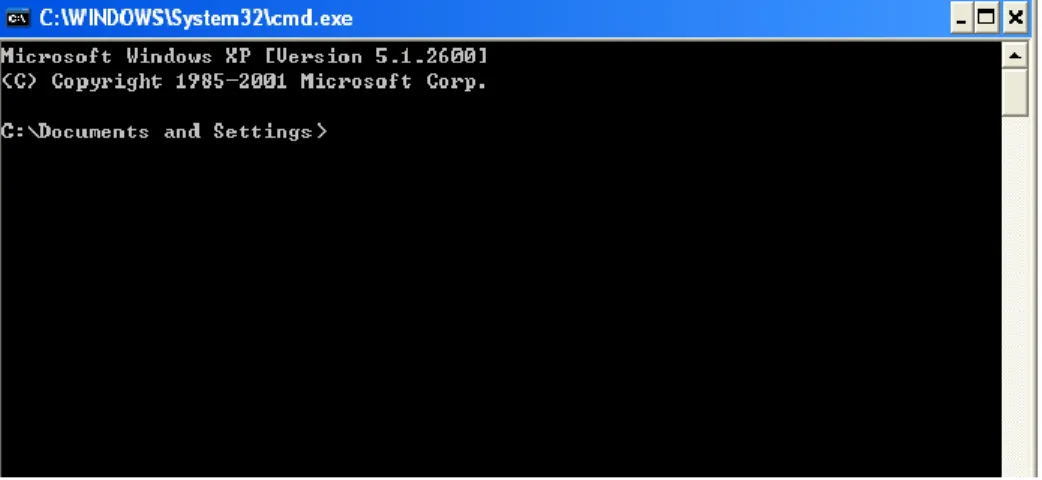 Gambar 2.14. Tampilan Command line interface 