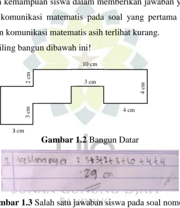 Gambar 1.2 Bangun Datar 