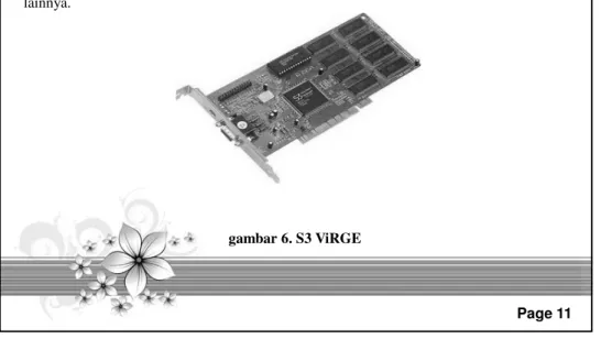 gambar 7. VGA  ATI RAGE II