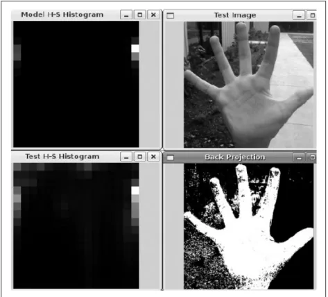 Gambar 4.16 Contoh penggunaan back projection. 