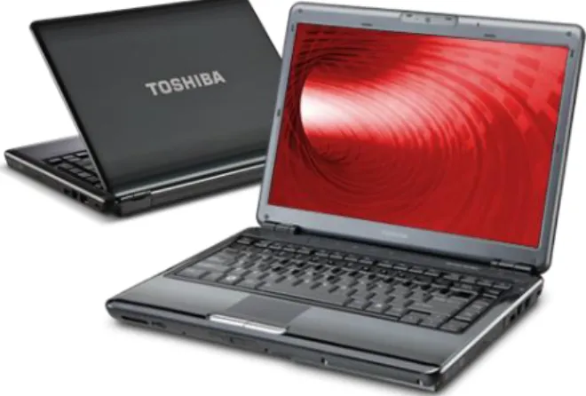 Gambar 2.1. Laptop  2)  Notebook 