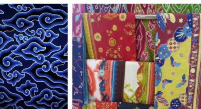Gambar 3. Proses pembuatan kain batik tulis  Cirebon (sumber: 