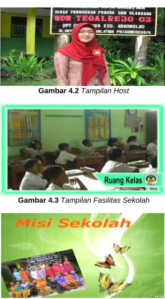 Gambar 4.2 Tampilan Host 