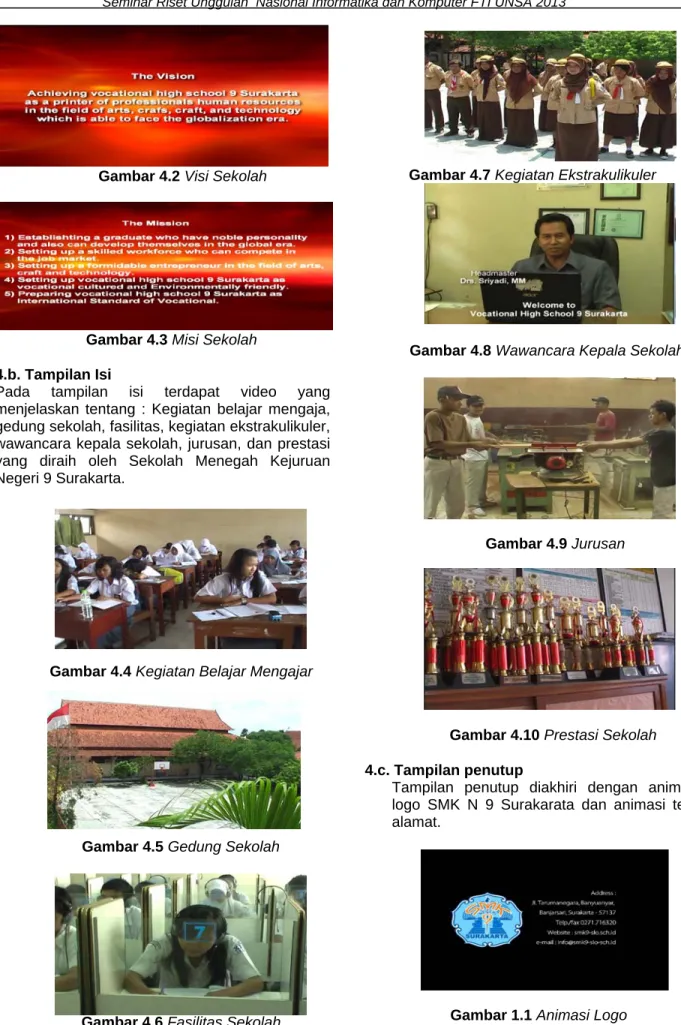 Gambar 4.7 Kegiatan Ekstrakulikuler 