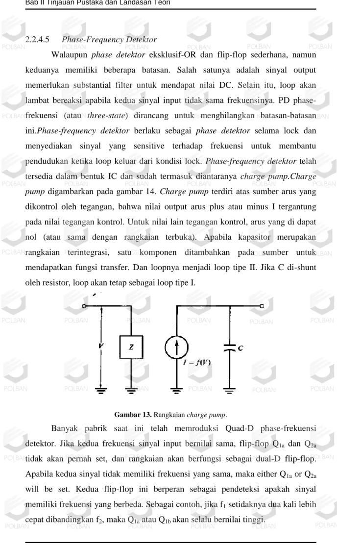 Gambar 13. Rangkaian charge pump. 