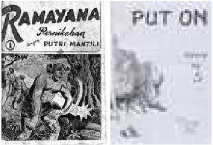 Gambar 1.2 : Komik  Ramayana dan Put On adalah Komik Indonesia Era Tahun 1930an. Sumber : anelinda.com, 2007 