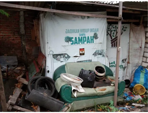 Gambar 1. Kondisi Bank Sampah Kelurahan Tanah Kali Kedinding 