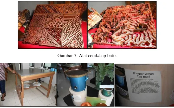 Gambar 7. Alat cetak/cap batik 