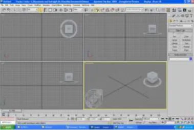 Gambar II.1. Interface 3ds Max 2009  (Sumber : Gilang Wiradinata, 2010 : 2)  II.7.1. Title Bar 