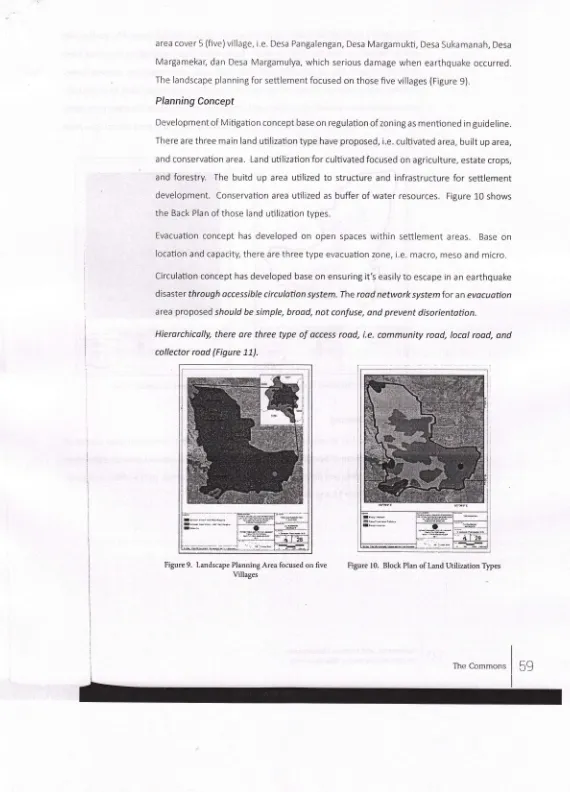 Figure 9. Landscape Planning Area focused on five