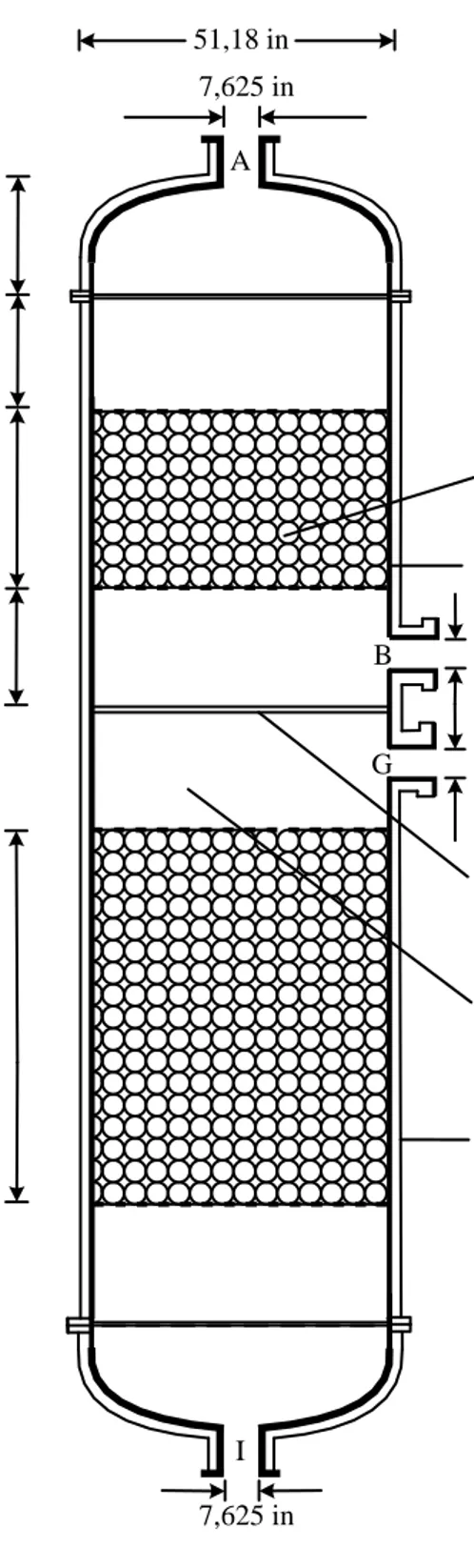 Gambar  3. Penampang  Membujur  Reaktor 