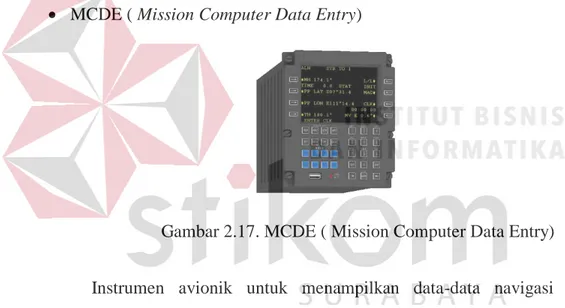 Gambar 2.17. MCDE ( Mission Computer Data Entry) 