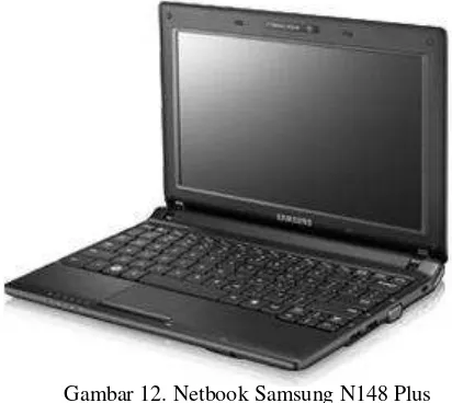 Gambar 12. Netbook Samsung N148 Plus 