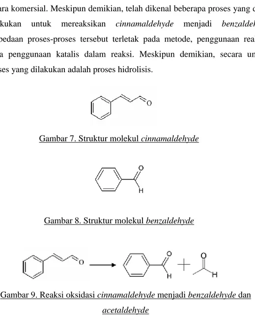 Gambar 7. Struktur molekul cinnamaldehyde 