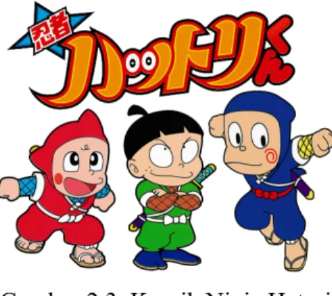 Gambar 2.3. Komik Ninja Hatori 