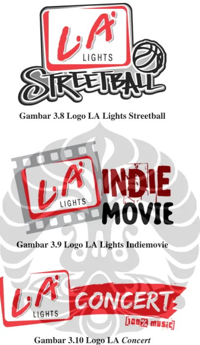 Gambar 3.8 Logo LA Lights Streetball 