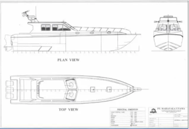 Gambar 2.1 kapal Fiberglass  2.2. Material Komposit 