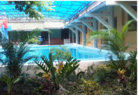 Gambar  3.  Kondisi  kolam  hydroterapy  khusus  bagi  anak-anak  penyandang  cacat  di  YPAC  Surakarta  (sumber : dokumentasi pribadi) 