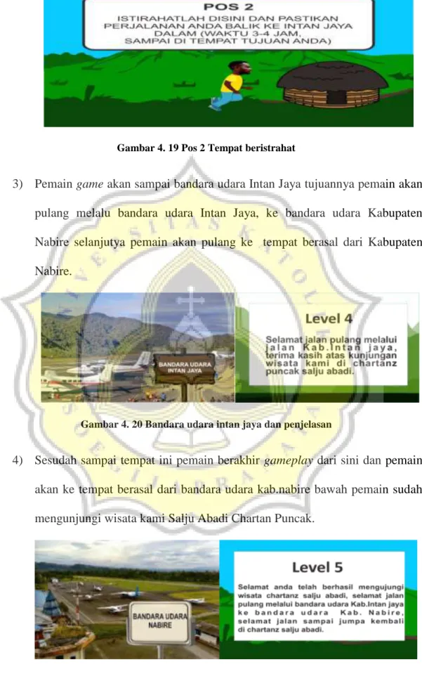 Gambar 4. 19 Pos 2 Tempat beristrahat 