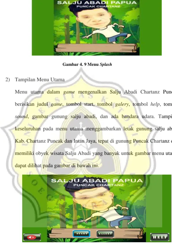 Gambar 4. 9 Menu Splash 