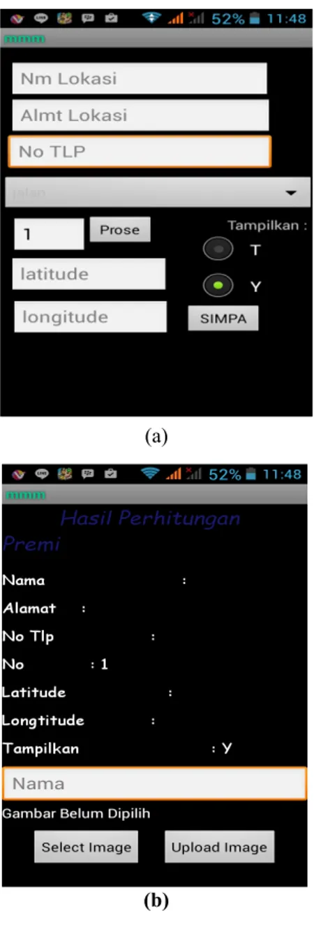 Gambar 8. Tampilan Menu Utama Web