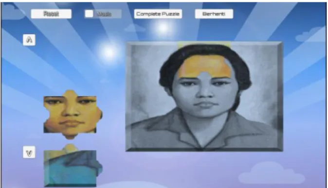 Gambar 5. Tampilan Permainan M.W Maramis