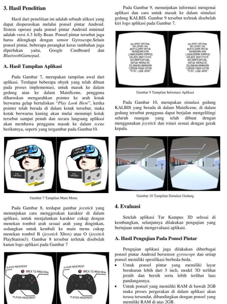 Gambar 7 Tampilan Main Menu. 