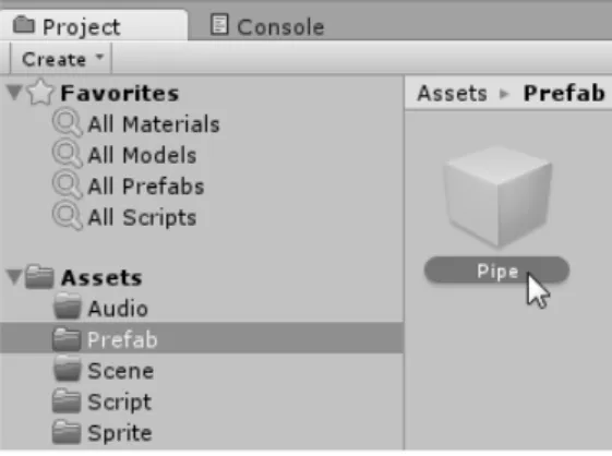 Gambar 4.20  Membuat prefab Pipe 