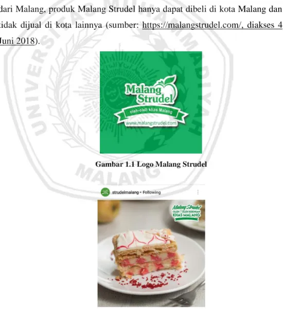 Gambar 1.1 Logo Malang Strudel 