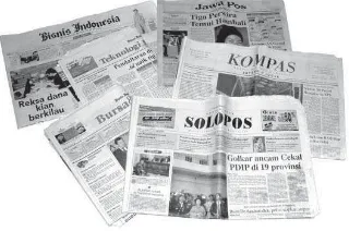 Gambar 1.1 Media cetak (koran)
