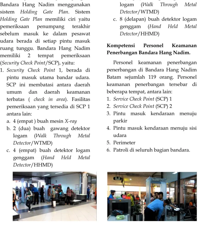 Gambar  2  Kondisi  Terkini  Salah  Satu  SCP 2 Bandara Hang Nadim  