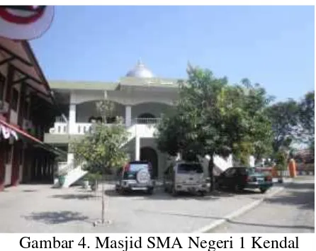 Gambar 4. Masjid SMA Negeri 1 Kendal