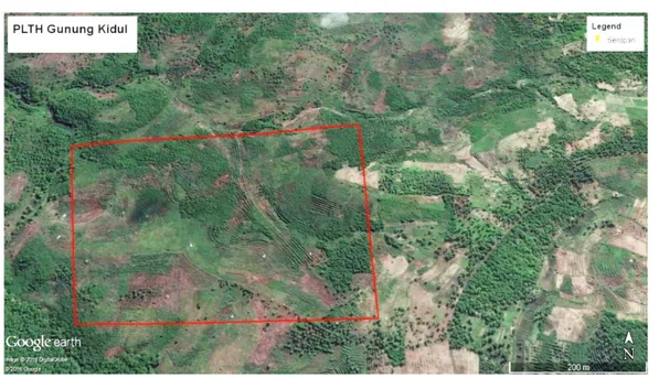 Gambar 2. Siteplan PLTH di Kecamatan Tepus, Gunung Kidul 3.2 Analisis Beban  