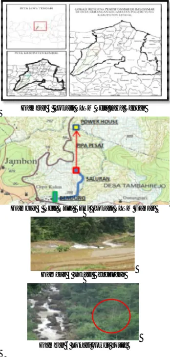 Gambar 3  Lokasi PLTM Peta Jawa Tengah 
