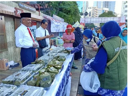 Gambar 5. Pemantauan faktor risiko pada situasi khusus Hari ulang tahun  Provinisi Jatim di Surabaya tahun 2019 