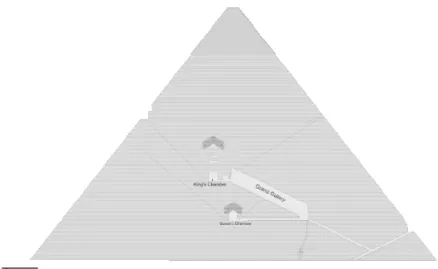 Gambar 5 Struktur Bagian dalam dari Bangunan Piramida Mesir   