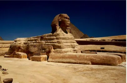 Gambar 6 Sphinx, Mahluk Mitologi Penjaga Makam Mesir 