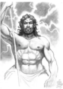 Gambar 2.9. Karakter Dewa Zeus  Sumber : http://www.chaztruog.com/Mythology.html